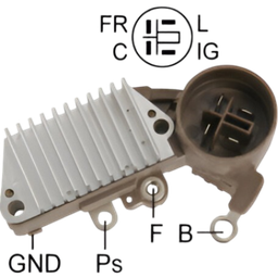 [VRH2005-10] REGULADOR 12 V., DENSO, REGITAR - IN224